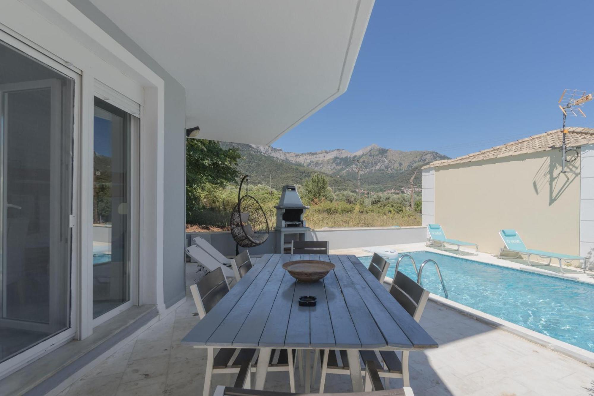 Diamanti Villa, Pool & Barbecue Skala Potamia  Exterior photo